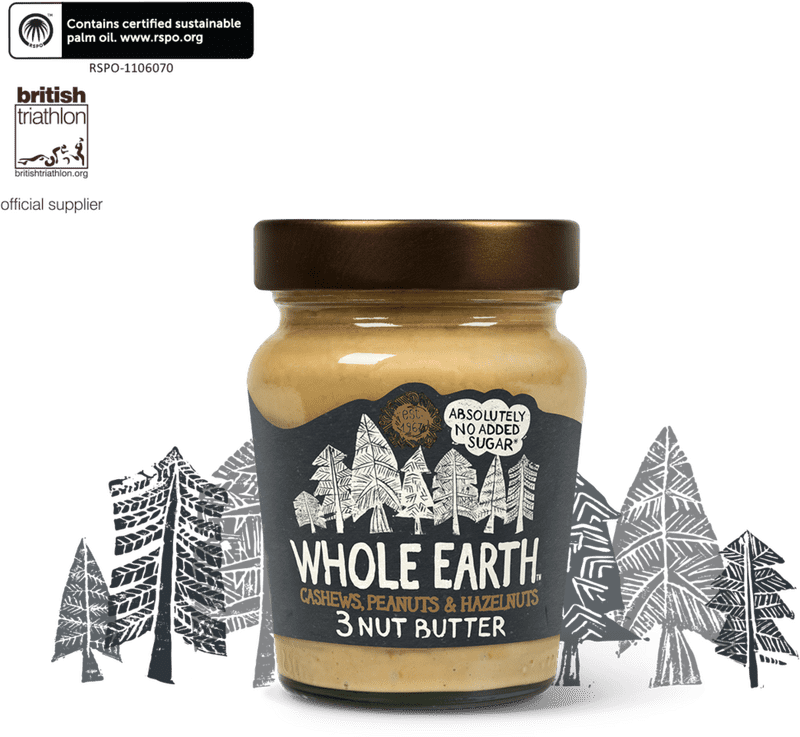Deliciously Creamy Whole Earth Nut Butter Blend PNG