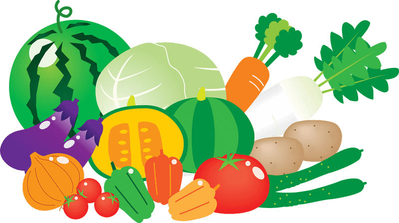 Vibrant Harvest from the Vegetable Garden PNG