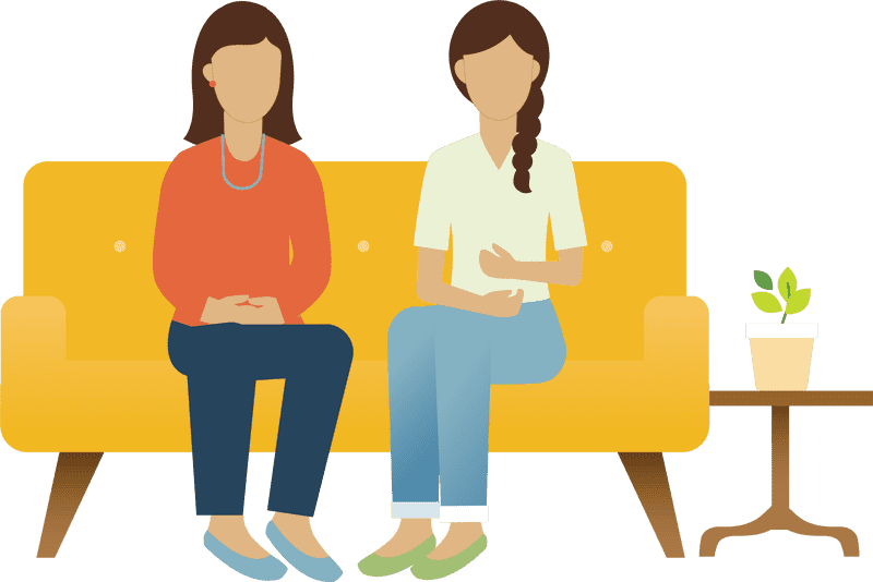 Cozy Conversations in the Nursery Room PNG