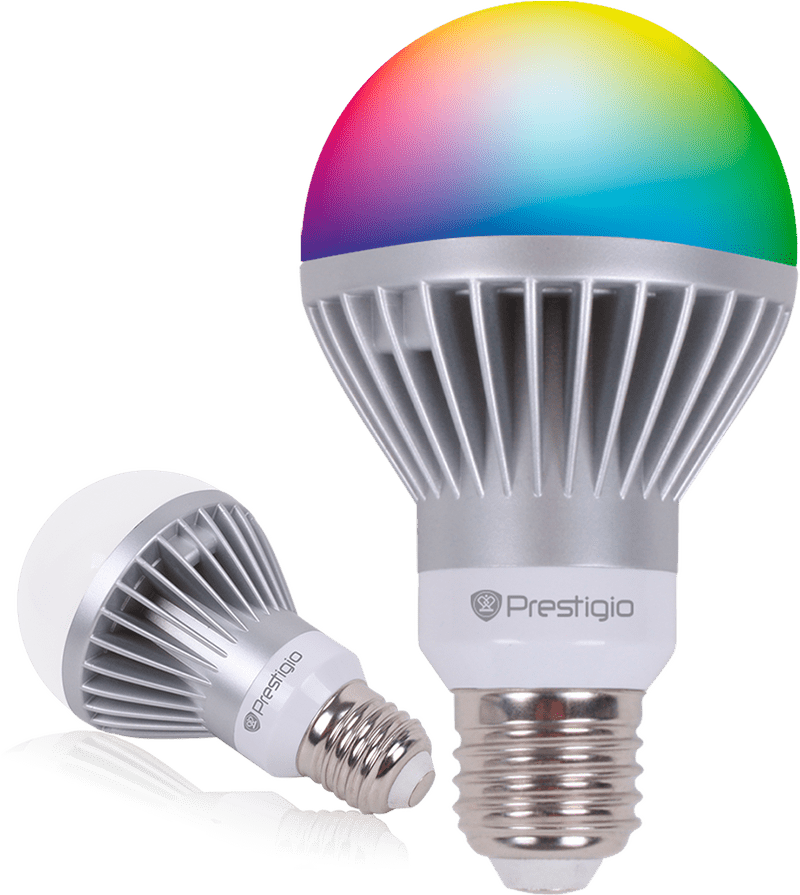 Vibrant Spectrum Light Bulb Collection PNG