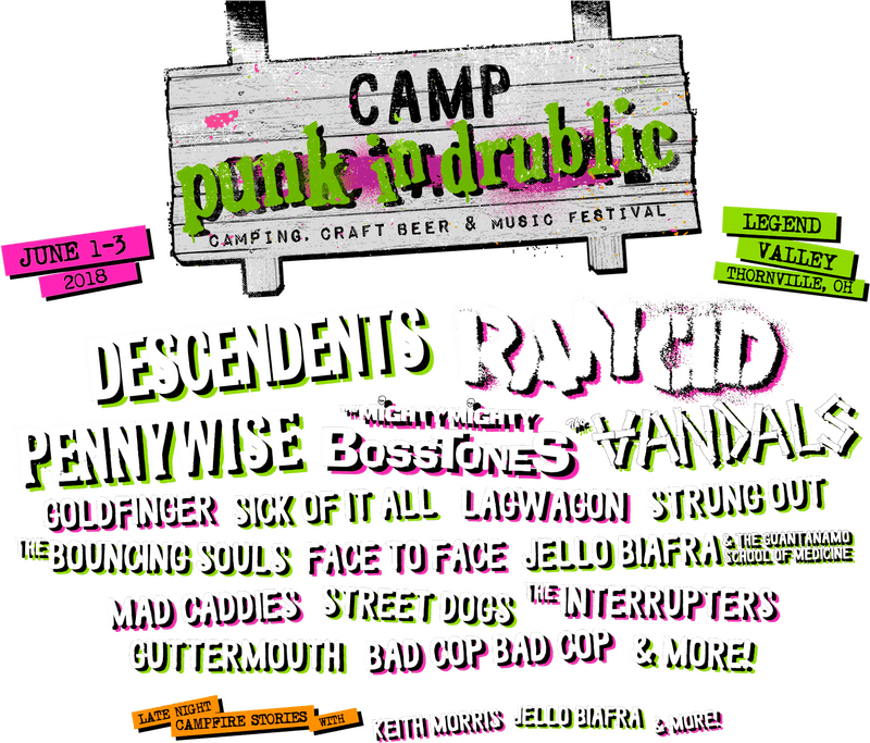 Camp Punk Rock Drublix A Festival of Rebels and Rhythms PNG