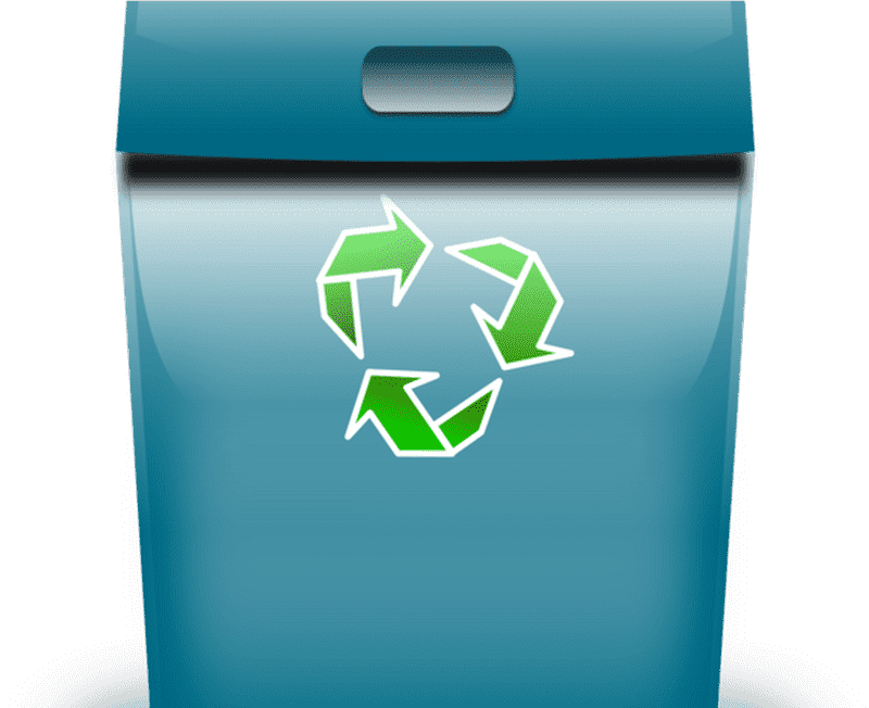 Eco-Friendly Recycling Bin for Sustainable Waste Disposal PNG