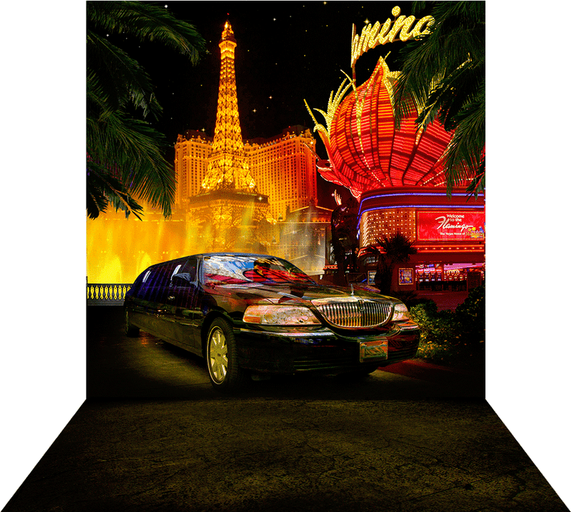 Vibrant Night Market under Neon Lights PNG