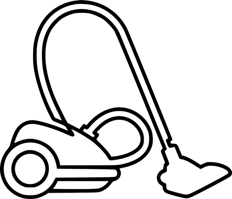 Sleek and Efficient Vacuum Cleaner Design PNG