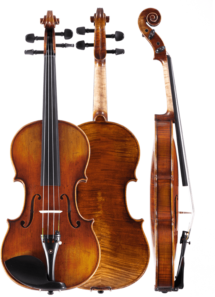 Elegant Violin A Harmony of Craftsmanship PNG