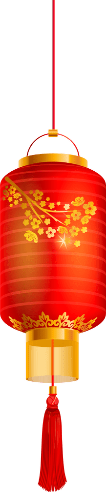 Chinese Lantern of Prosperity and Celebration PNG