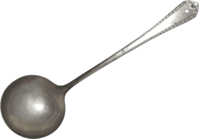 Elegant Kitchen Island Ladle for Culinary Masterpieces PNG