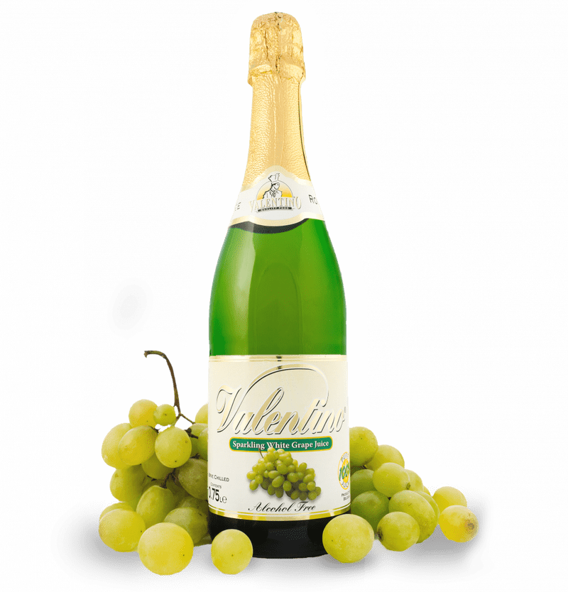 Valentino Sparkling Green Grape Drink Delight PNG