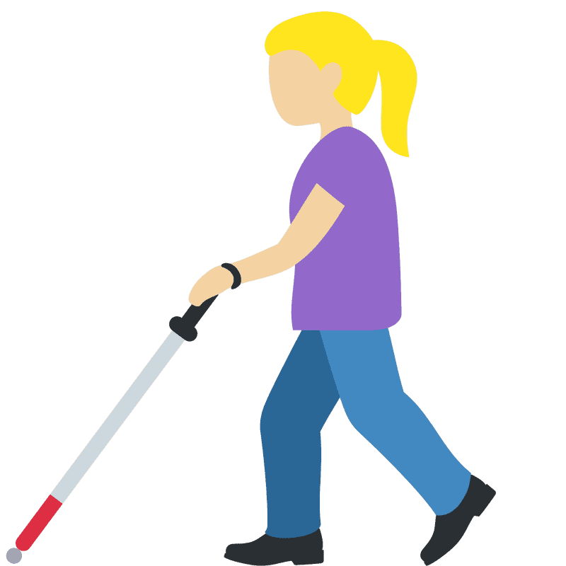 Empowering Independence with a Walking Cane PNG