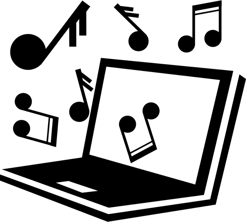 Creative Harmony The Dance of Music Notes PNG