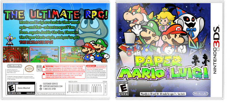 Ultimate Adventure Game Paper Mario & Luigi PNG