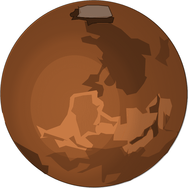 Planet of Rusty Horizons PNG