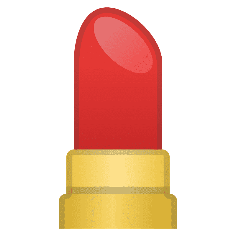 Elegant Red Lipstick for Bold Statements PNG