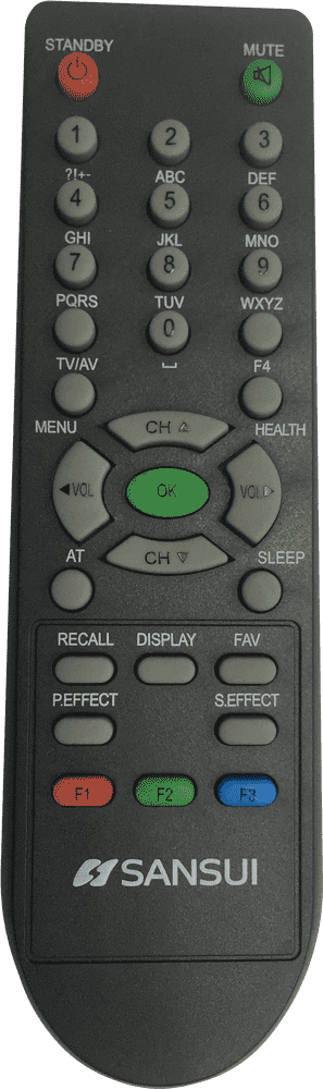 SANSUI Remote Control Functionality Overview PNG