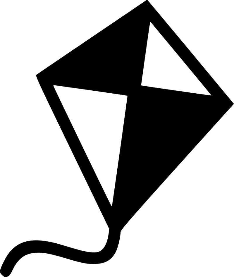 Colorful Kite Soaring High in the Sky PNG