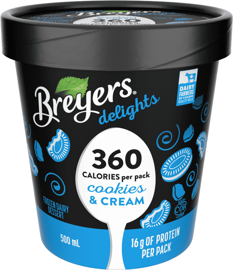 Delicious Ice Cream Cookies and Cream Delight PNG