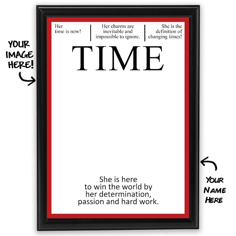 TIME Magazine Portraits of Determination and Change PNG