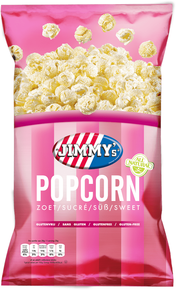 Sweet Popcorn Bucket of Joy PNG