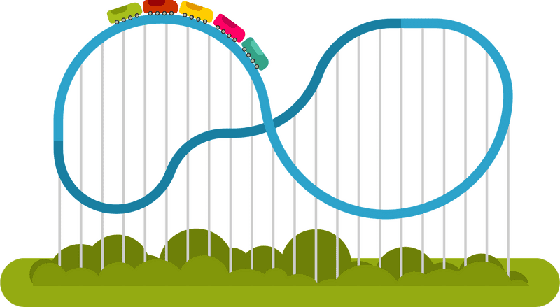 Paint Roller Coaster Adventure PNG