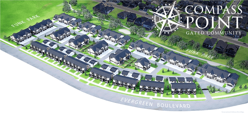 Compass Point A Modern University Campus Community PNG