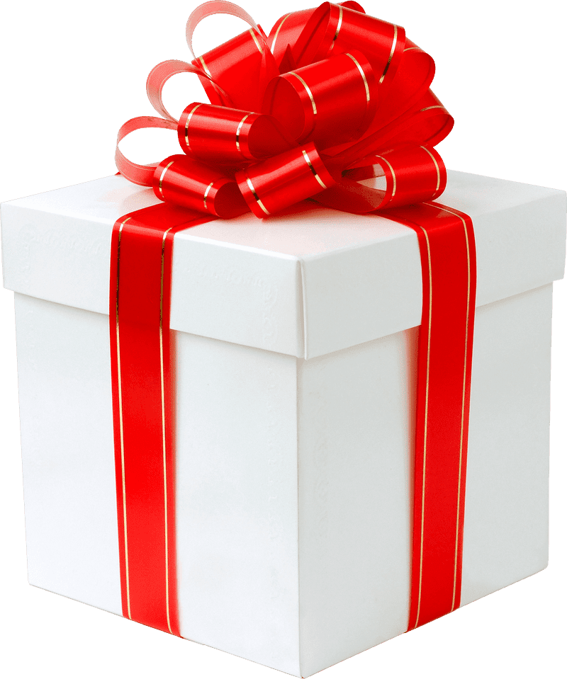 Radiant Gift of Joy and Surprise PNG