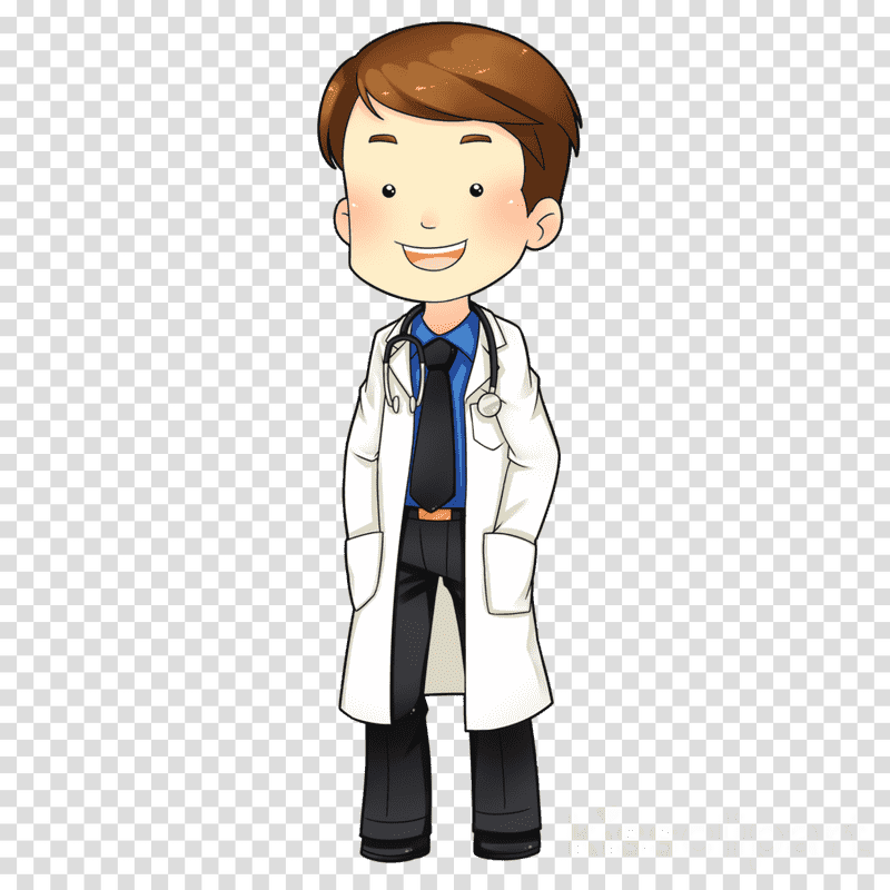 Friendly Doctor with a Caring Smile PNG