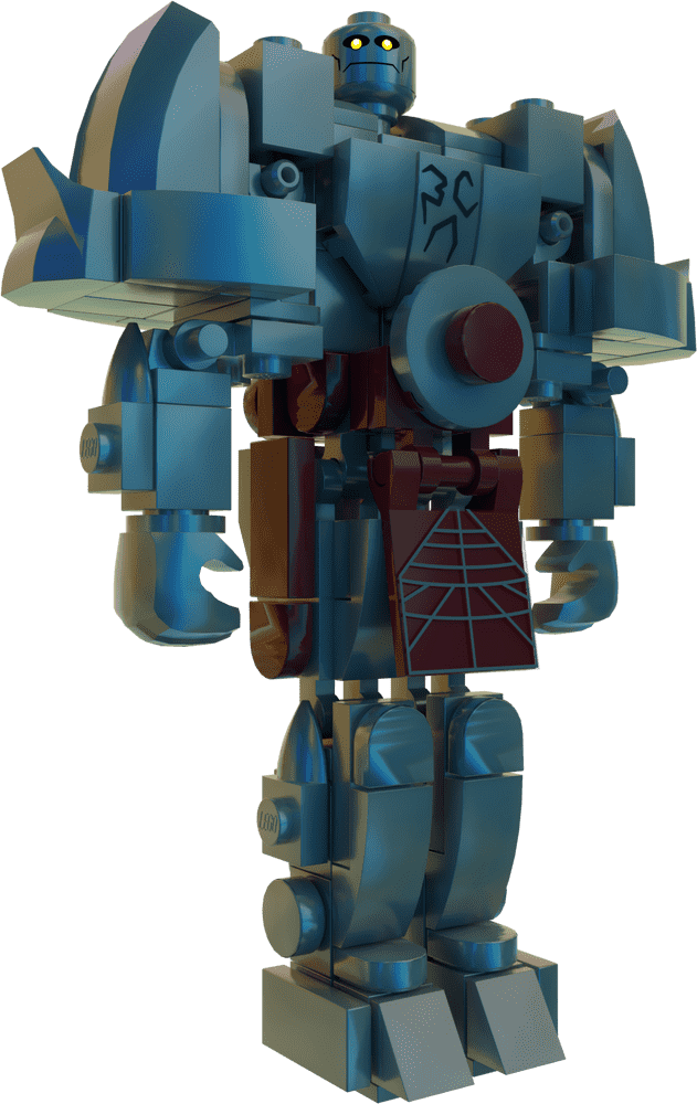 Mechanical Guardian Robot of the Future PNG