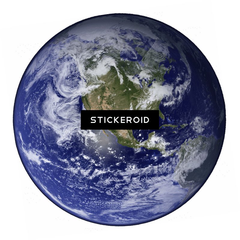 Earth in Focus The Blue Planet PNG