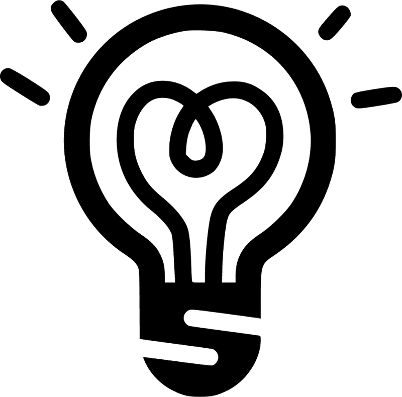 Creative Innovations with Light Bulb Ideas PNG