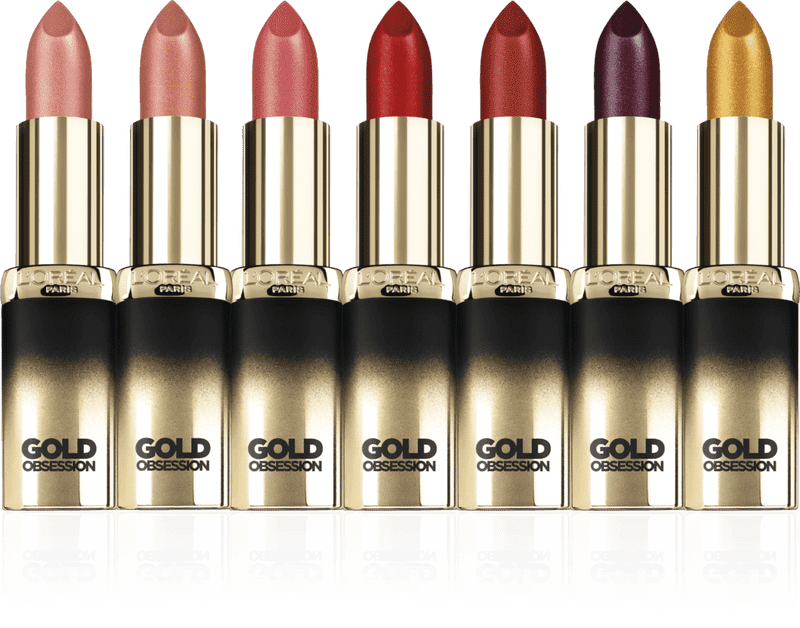 Chic Collection of Lipstick Shades PNG