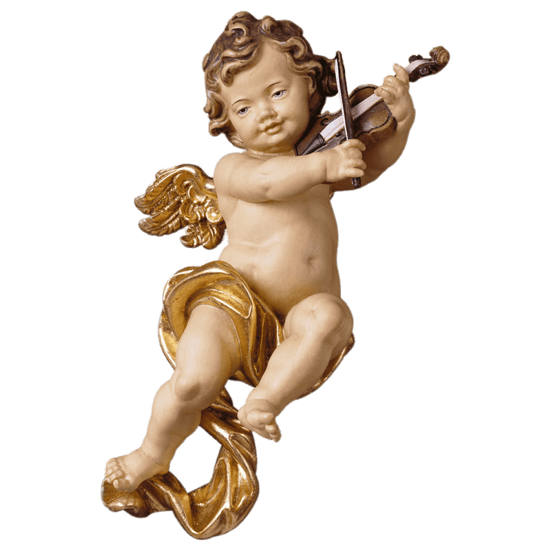 Seraphim Playing the Violin with Grace PNG