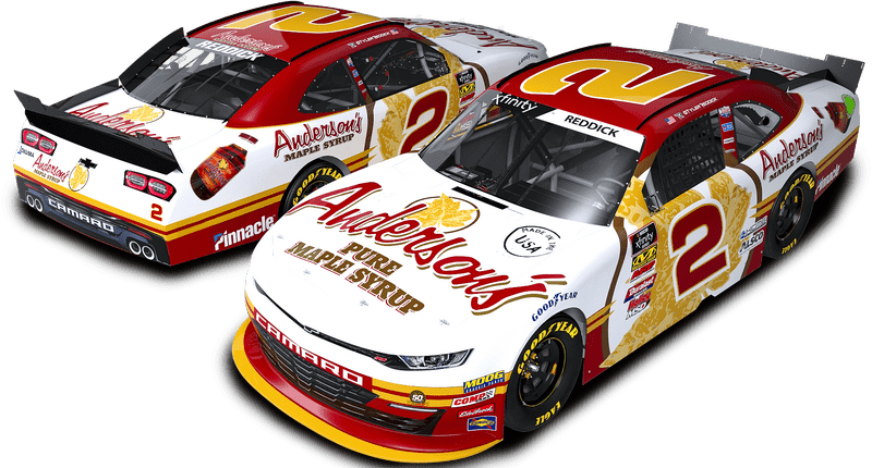 Anderson's Pure Maple Syrup Race Car Design PNG