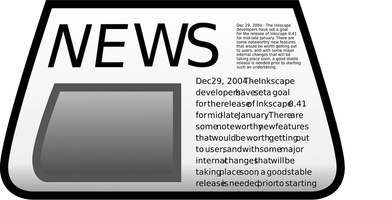 Newspaper Stand Daily Headlines Hub PNG