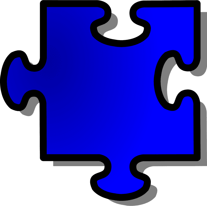 Interlocking Jigsaw Pieces of Connection PNG