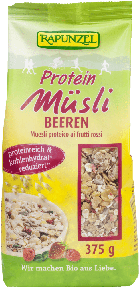 Protein Shaker Müsli with Red Berries PNG