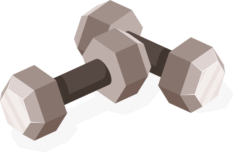 Dumbbell Workout Essentials for Every Gym PNG