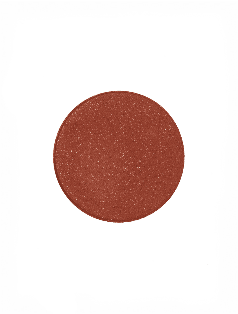 Elegant Eye Shadow in Warm Terracotta Shade PNG