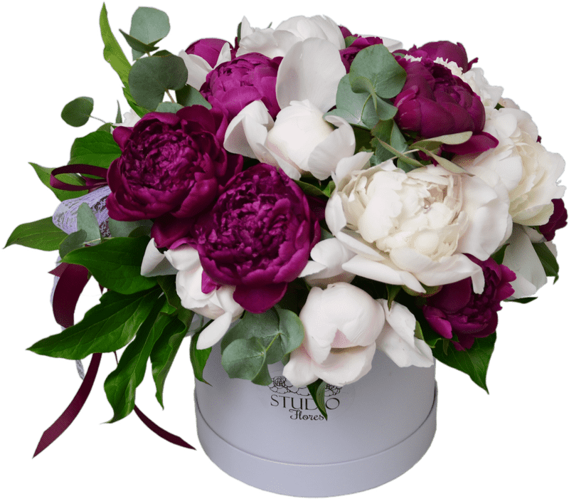 Elegant Floral Harmony A Beautiful Flower Arrangement PNG