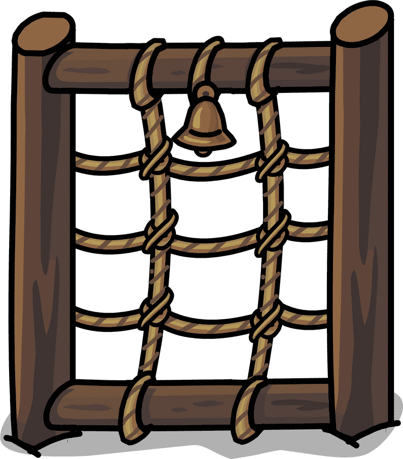 Climbing Rope Adventure Training Structure PNG