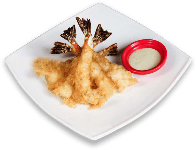 Crispy Presentation of Prawn Delight PNG