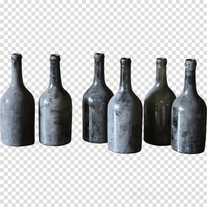 Vintage Dusty Bottle Collection PNG
