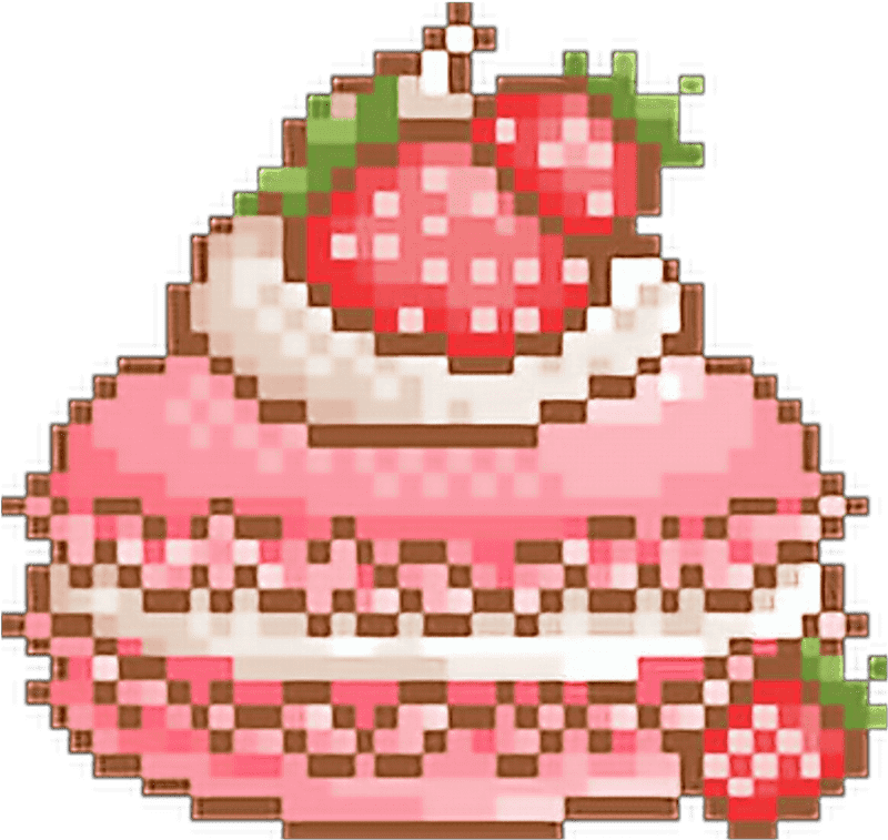 Delightful Strawberry Macaron Box Design PNG