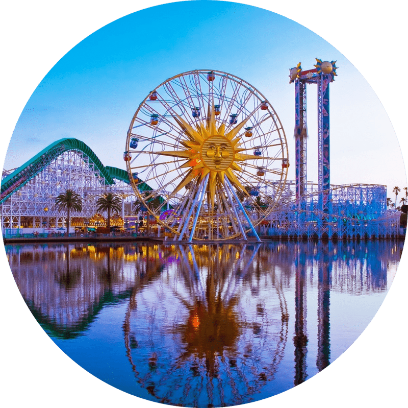 Magical Moments at the Amusement Park PNG