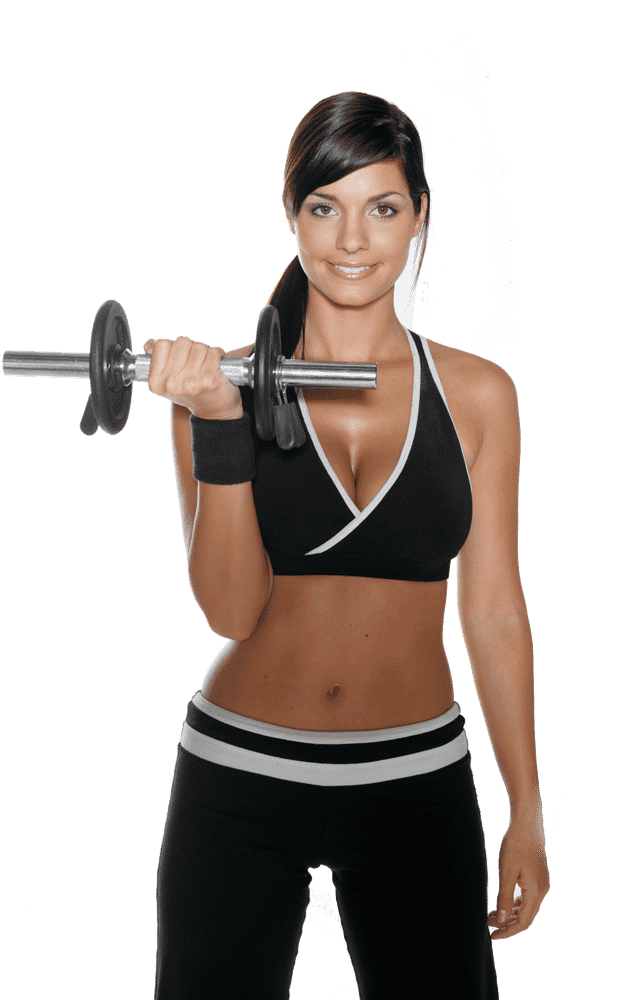 Empowered Fitness Your Ultimate Gym Motivation PNG