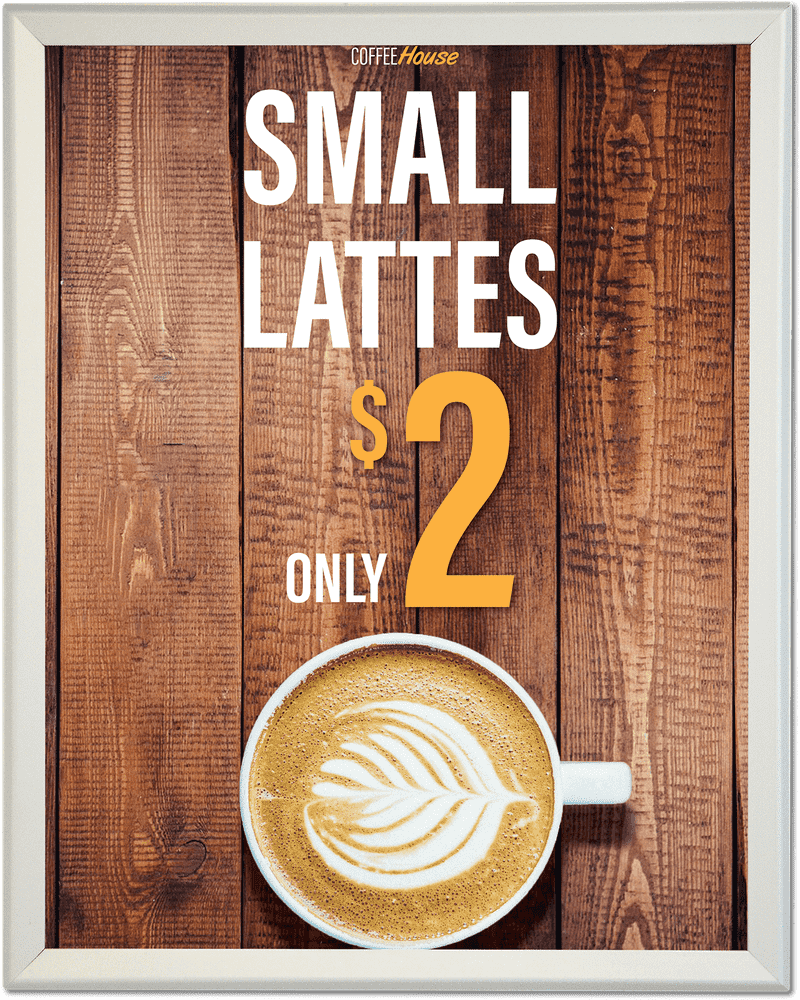 Latte Art Delights Small Lattes for Just $2! PNG