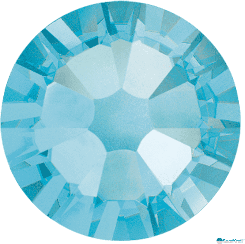 Radiant Aqua Quartz Crystal Gemstone PNG