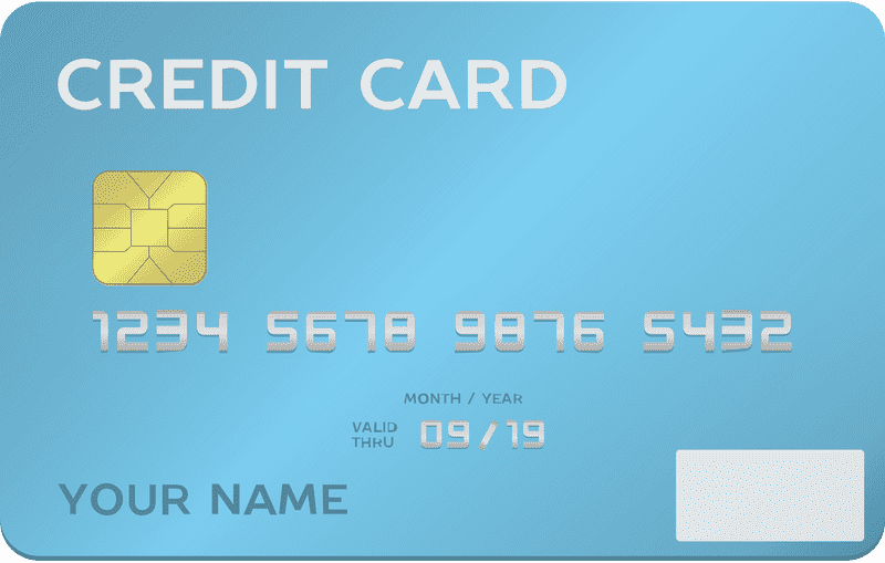 Modern Design Credit Card for Secure Transactions PNG