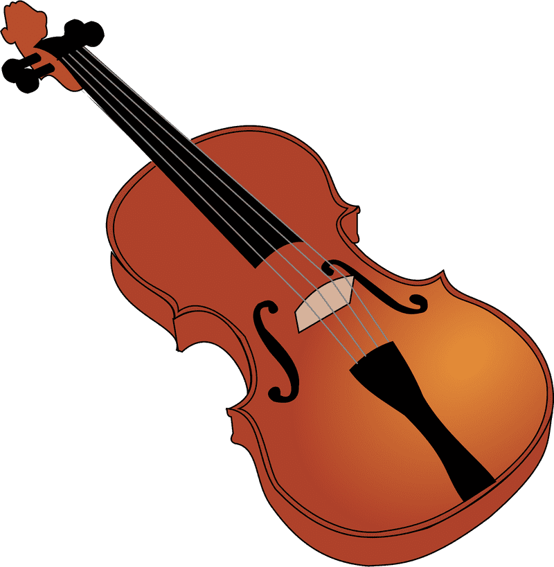 Elegant Violin The Heart of Musical Artistry PNG