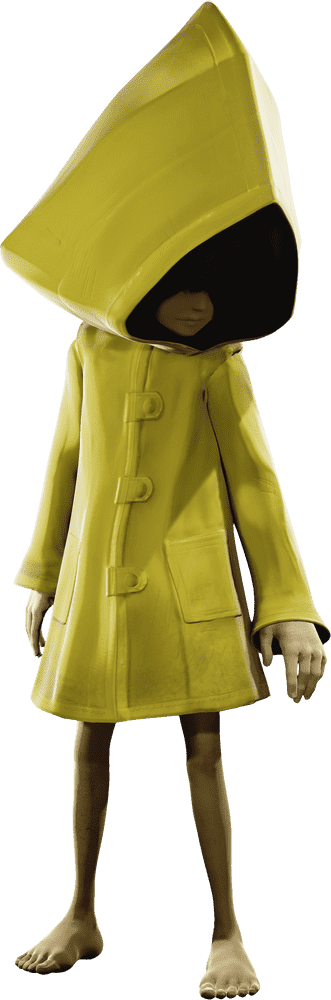 Yellow Raincoat Guardian of the Storm PNG