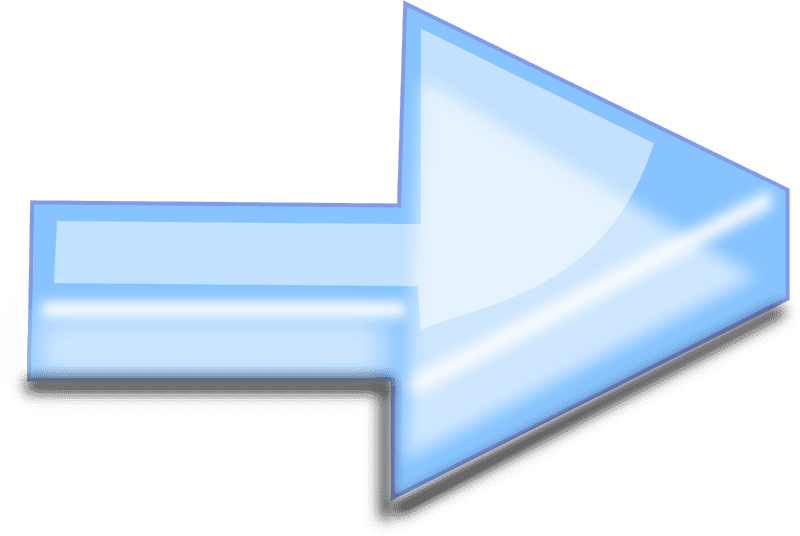 Dynamic Blue Cursor for Interactive Navigation PNG